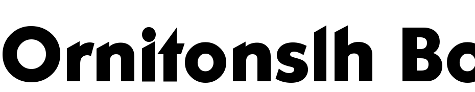 Ornitons LH Bold Font Download Free